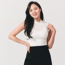 Philosophia 女款高領羅紋上衣 K1023