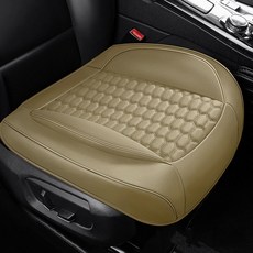 Ez2mk 頭等艙透氣車用座椅套坐墊 MS-1340, 1個, 米色