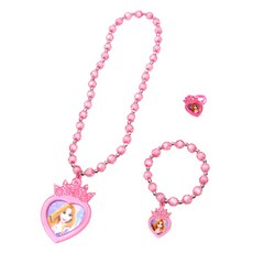 LAEL 兒童迪士尼公主皇冠首飾3入組