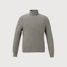 TREMOLO 男士紋理點綴長版高領針織衫 BF4Z918103