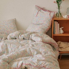 maatila The Love Binder系列60支高密度棉質薄被+枕套組