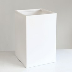 Garden in the City 現代室內簡約長方形花盆 2540, 白色