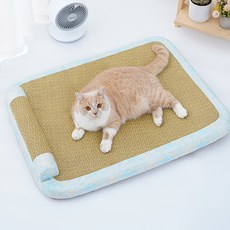 부투펫 반려동물 서늘한 아이스 방석 쿨침대, 혼합색상