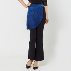 dancedome Mol 流蘇搭扣裹裙 LDL4000, 海軍藍