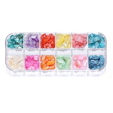 마켓A 셀프네일 자개파츠 12종 세트, 1개, TYPE5