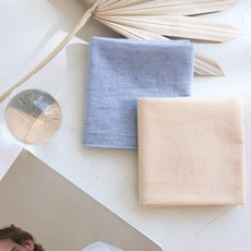 Maison Textile 標準色手帕2件組