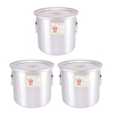 EUGENE TOSCO 雙耳深型湯鍋 3件組, 單色, 3號