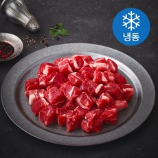생생양생 양큐브 스테이크용 (냉동), 1개, 400g