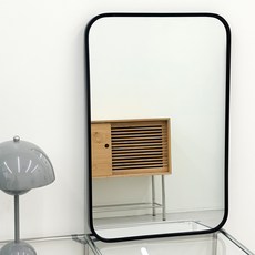 Ilsangdogu 室內裝飾方形壁鏡 40 x 60 cm, 黑色