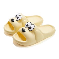 Life GONGyOU 女士防滑EVA斑點狗拖鞋, 250, 黃色