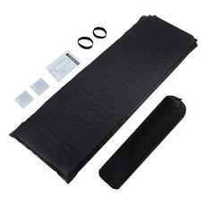 Tamsaa 戶外厚實自動充氣墊 (厚度 5公分), 黑色