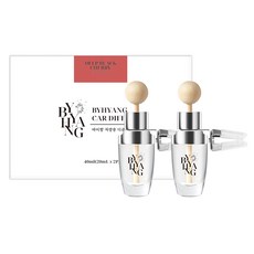 Byhyang 車用擴香 20ml x 2入組, 深黑櫻桃, 1套