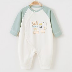 STARDOOR 動物造型鈕扣長袖連身衣