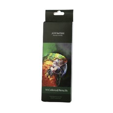 JOYWISH 專業彩色鉛筆, 18 種顏色, 1個