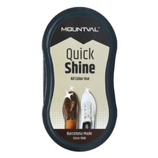MOUNTVAL 快速亮光擦鞋海綿, 單一顏色, 1個