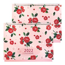 위드앨리스림 2022년 데스크 캘린더, 카멜리아, 2개