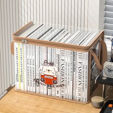 soonZAM 可折疊大型手提式卡通設計收納箱, 享受旅程, 1個