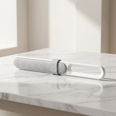 몰투데이 양면 먼지 제거 브러쉬, 화이트, 1개