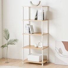 GAGURECIPE 收納櫃, 5層, 橡木白