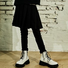 SFIT 兒童配色加絨刷毛裙褲