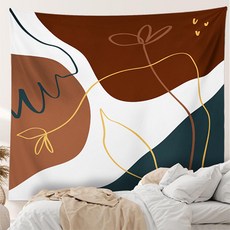 空氣北歐風格布海報柔軟布, K款