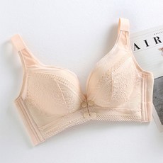 孕婦網眼蕾絲哺乳內衣