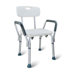 노인 환자용 등받이 팔걸이 목욕의자, 혼합상품, 1개