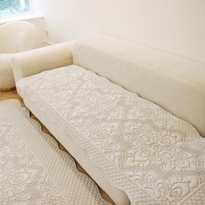 LEENDECO 四季佛羅倫斯紗染石床沙發墊