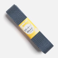 선코코 모노가방끈 웨이빙끈 25mm S56116, 다크블루, 1개