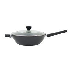 ELO New Wave IH感應單耳手柄炒鍋+鍋蓋組, 1個, 30cm