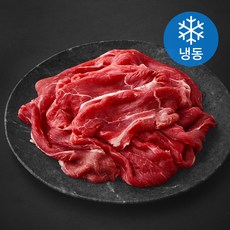 호주산 앞다리살 소불고기용 (냉동), 2개, 350g