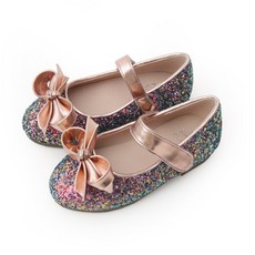 Bimbo Bimba 女童蝴蝶結平底鞋