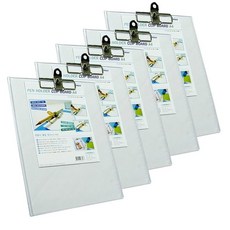 Dream 附筆夾板夾 A4, 透明, 5本