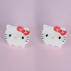 KJ Hello Kitty 髮夾 2入