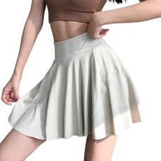 高爾夫球 國標舞 褲裙 FW301, 白色