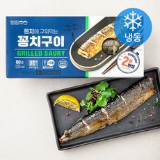 랭킹수산 생선구이 꽁치 (냉동), 80g, 1개