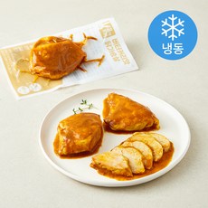 육식토끼 닭가슴살 버터커리 맛 (냉동), 100g, 5개, 1개입