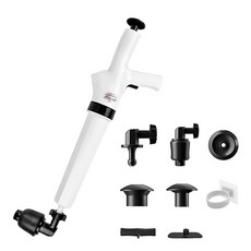 Named Company 第四代氣壓式管道疏通器，ABS塑膠材質, 23 x 27cm, 白色