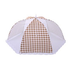 Kiwado格紋圖案食物蓋子 咖啡, 1個