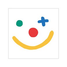 Market A 黃色微笑手繪海報 TYPE2