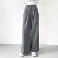 jalbba jean 女款Soyi雙褶寬版西裝褲