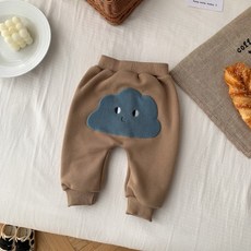 Bebeniz 兒童鬆緊帶亮點卡通運動保暖褲