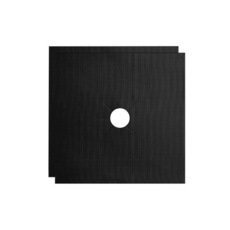 瓦斯爐防油墊 黑色, 2個