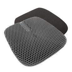 CARTEM 3.5代 矽膠汽車坐墊 + 椅套, 深灰色, 1套