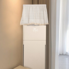 女神款直立式冷氣擋風罩 擋風簾, F