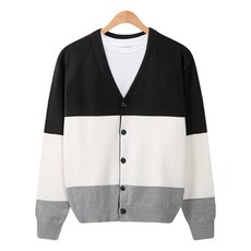 Raymon 男士 Lerni 三色拼色開襟衫