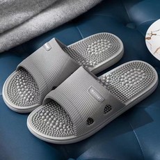 ARYKO 按摩指壓客廳拖鞋, 1個, 灰色