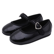 Kiphant 女童閃亮愛心瑪麗珍鞋 U-02