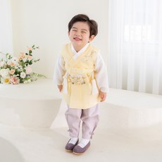 Doha韓服 男童用 蜜蜂高級韓服套裝