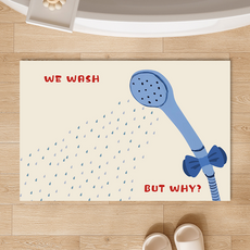 에스제이제인 두꺼운 미끄럼 방지 욕실 도어 발매트, TYPE 2